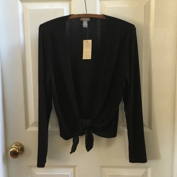 Travelers By Chico’s Tied Up Jacket - Picture 1 of 4